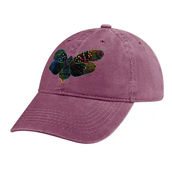 הבחין Lanternfly כובע קאובוי האופנה החוף יוקרה מותג אופנת רחוב הצמד חזרה כובע כובע גברים נשים
