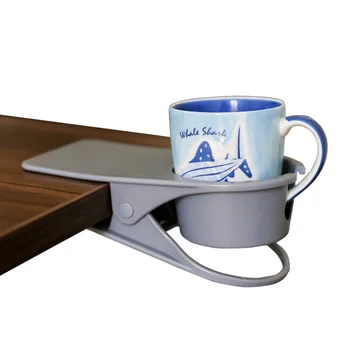 יצירתי קליפ שולחן העבודה לארגן אחסון מדף שולחן צד מים כוס קליפ כוס אחסון גדול בעל מים כוס קליפ