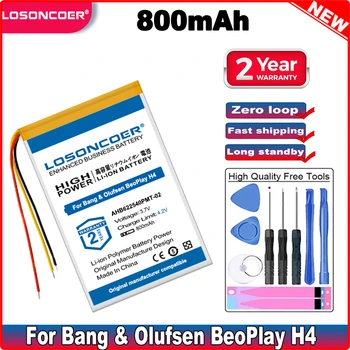 LOSONCOER AHB622540PMT-02 800mAh סוללה עבור Bang & Olufsen BeoPlay H4 Batterie 3-חוט