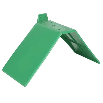 פלסטיק קטן ירוק נגד החלקה עיצוב היונה לנוח לעמוד יונה מוטות בכיפה מסגרת ציפור אספקה
