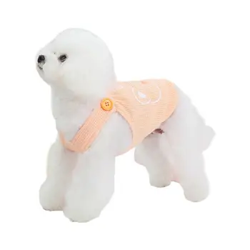 מחמד חולצה ללא שרוולים הכלב אפוד קל משקל להתלבש יפה קריקטורה דוב תבנית הכלב חיית המחמד אפוד חולצה