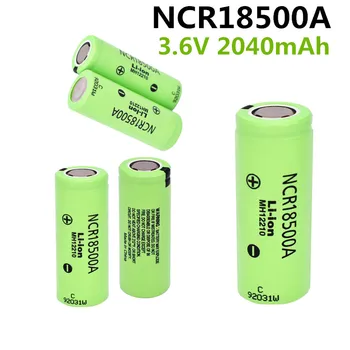 Neue Hohe Qualität 18500a 18500 2040mAh 100% מקורי Für NCR18500A 3,6 V Batterie Spielzeug Taschenlampe