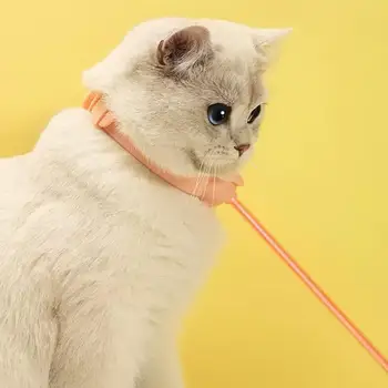 חתול אוטומטי צווארון מתכוונן אורך Type-c טעינה הדרכה אינטראקטיבית חתלתול משעשע צעצועים