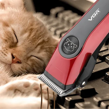 חיית המחמד שיער קליפר מקצועי נטענת USB כלב חתול להשחזת להבי גוזם חשמלי הספר הגילוח מסיר מכונת חיתוך