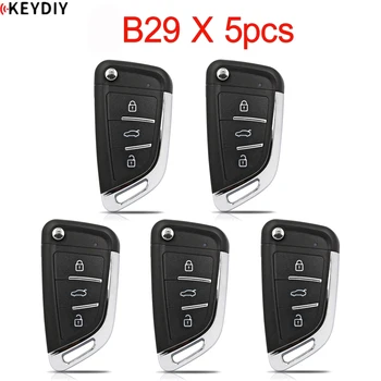 5PCS/LOT, B29 KEYDIY 3 כפתורי שלט אוניברסלי מפתח B-סדרה KD מיני KD900 / KD-X2/ KD-מקס