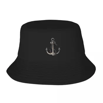 ימית כחול עוגן למבוגרים דייג הכובע של בוב דלי כובעים גברים, נשים, כובעי דייג כובע ילדה ילד הכובע