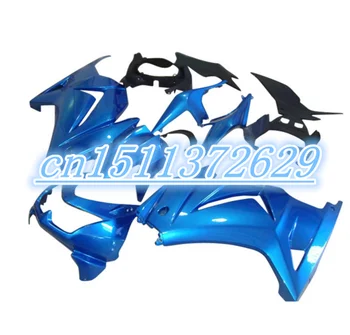 בו הגוף עובד כחול Fairing על קוואסאקי נינג ' ה ZX250R 08-12 ZX-250R 2008-2012 ZX 250R EX250 08 09 10 11 12 2008 2012