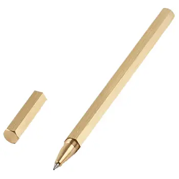 מיוחד אנטי-רול בעבודת יד מפליז עט, מוצק נייד כיס, עט ייחודי ממתכת מבריקה החתימה עט ג ' ל עט, עט מתנה