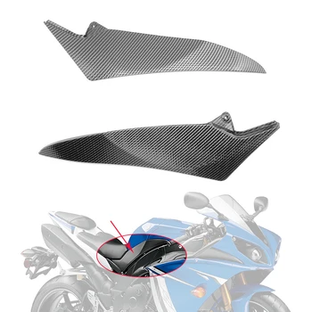 עבור ימאהה YZFR1 YZF R1 2009-2014 אופנוע אביזרים מיכל הדלק בצד לוח ABS סיבי פחמן Fairing לרוחב הכיסוי שומר ברדס