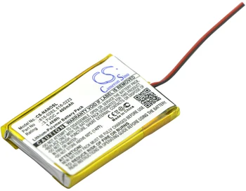 Replacement400mAh סוללה עבור Apple iPOD Nano MA099LL/A, iPOD Nano MA107LL/A 616-0223, 616-0224, 616-0283 3.7 V/400mAh