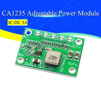 CA1235 כוח מתכוונן מודול CA-1235 באק כוח מודול 1.25 V 1.5 1.8 2.5 3.3 5V תפוקה 5-16V 3A הזנה צעד-אספקת חשמל
