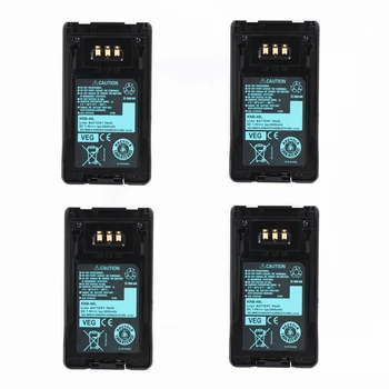 4Packs 7.4 V 2600mAh החלפת סוללת ליתיום על Kenwood TK-5220 TK-5320 NX-NX 200-300 NX200 NX300 NX-200G NX-300 גרם KNB-48L