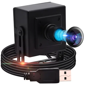 ELP 13MP mini USB מצלמת אינטרנט חינם נהג 100 מעלות ללא עיוות מצלמת אינטרנט USB למחשב